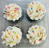 Dairy Free Chocolate Cupcakes - 4/pk